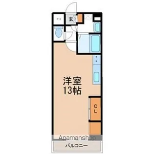 パレスM【4階】の間取り