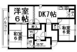 プチメゾン永井【1階】の間取り