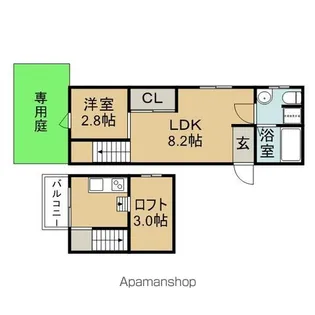 RADIANCE守山(レイディエンスモリヤマ)【1階】の間取り