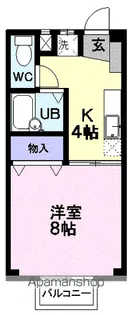 オランダ村 G棟【1階】の間取り