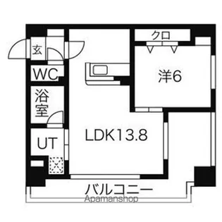 ペルテ金山【3階】の間取り