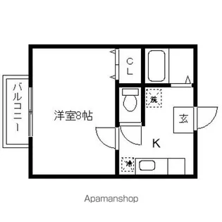 サンヒルズみずほ台【1階】の間取り