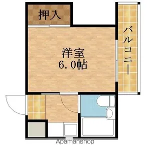 シャトル中宮【1階】の間取り