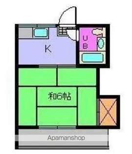 コーポあゆみ【1階】の間取り