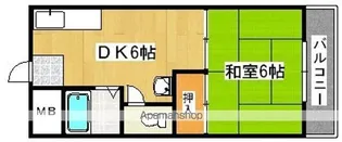 グランドール住吉【3階】の間取り