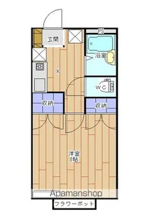 サンハイツあさひ【202号室】の間取り
