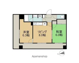LAVITA谷塚駅前Ⅰ【3階】の間取り
