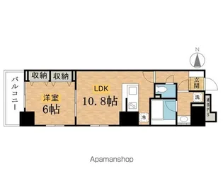 PER TE八王子【5階】の間取り