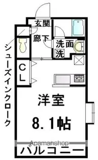 モルジュ【306号室】の間取り