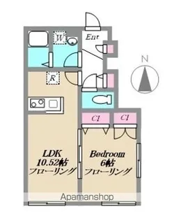 レジャド【103号室】の間取り