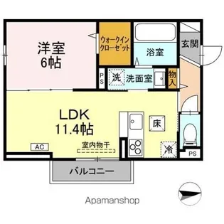 RESUA向中野 C棟【1階】の間取り