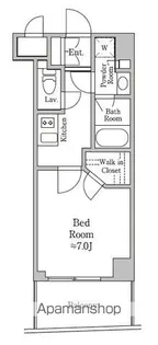 レジディア板橋【2階】の間取り