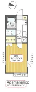 クレアーレ瑞江Ⅳ【2階】の間取り