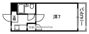 メゾン ドゥ クリヨン【2階】の間取り