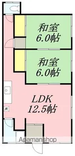 藤アパート【201号室】の間取り