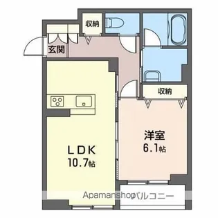 DUCCOⅦ【1階】の間取り