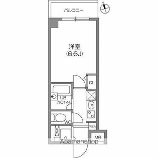 ガーラプレイス八幡山壱番館【4階】の間取り