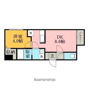 リュクス菊水【3階】の間取り
