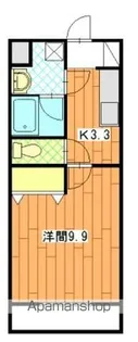 ラ トゥール高尾町【4階】の間取り