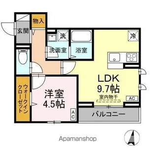 Mon Reve 2025Ⅱ【2階】の間取り