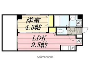 金太郎ヒルズ255【4階】の間取り