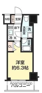 ガレリアレジデンス石川町【4階】の間取り