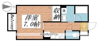 ガーデンコート・クー【A105号室】の間取り