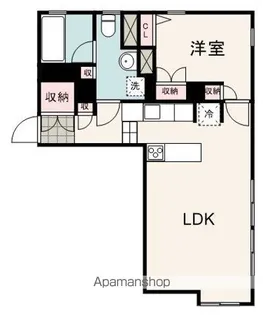 GRD BLD.(グラデビル)【202号室】の間取り