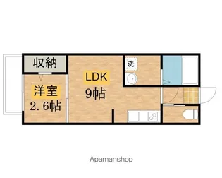 KLEIS西八王子【1階】の間取り