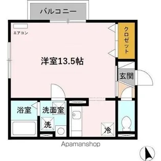 パルテール大町【1階】の間取り