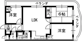 フェイム13【3階】の間取り
