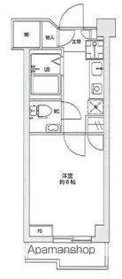 三越ゼームス坂マンション【1階】の間取り