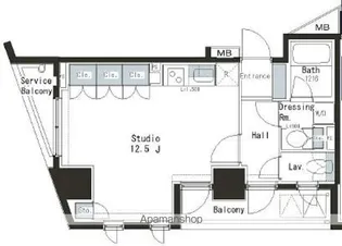東京都文京区本郷7丁目【マンション】の間取り