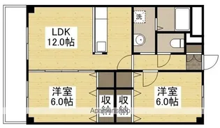ソネヴァ【3階】の間取り