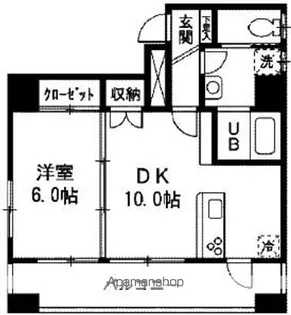 シャローグラス【6階】の間取り