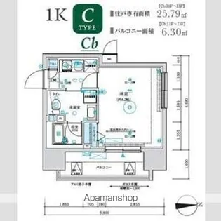 MAXIV八王子TRE【11階】の間取り