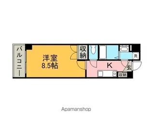 クレサス代官.M【301号室】の間取り