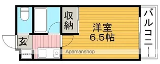 サングランゼ【1階】の間取り