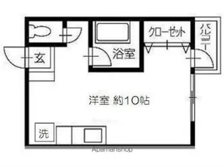 マキノ宮脇マンション【303号室】の間取り
