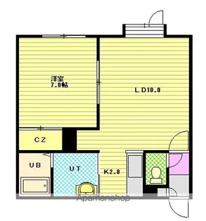サンヒルズ豊岡【1階】の間取り
