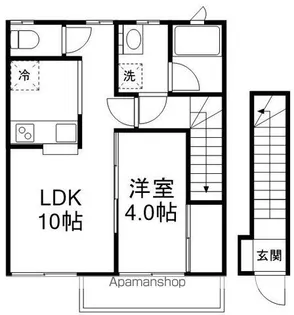 ベラカーサ【2階】の間取り