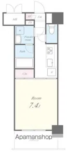 アルモニー中もず【6階】の間取り