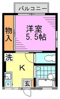 ハイム馬橋【2階】の間取り