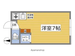 フレグランス屋形【3号室】の間取り