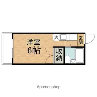 ハイツヤコウ【3階】の間取り