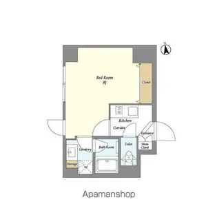 レクシード神楽坂【6階】の間取り