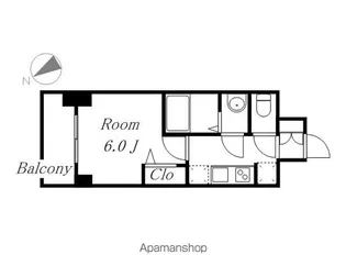 アステリ鶴舞(ツルマイ)テーセラ【2階】の間取り