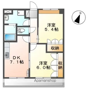 プロニティ【1階】の間取り