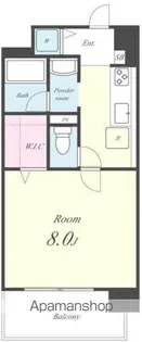 リヴィエール船橋【1階】の間取り