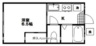 ハイツ中村【101号室】の間取り